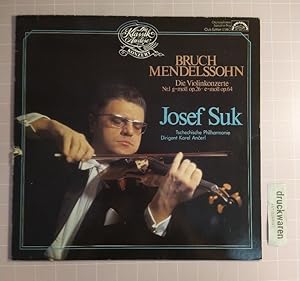 Imagen del vendedor de Die Violinkonzerte Nr. 1, g-moll op.26, e-moll op.64 (Vinyl/LP). a la venta por Druckwaren Antiquariat