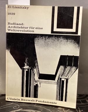 Seller image for 1929 Ruland: Architektur fr eine Weltrevolution. for sale by Kepler-Buchversand Huong Bach