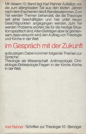 Imagen del vendedor de Schriften zur Theologie 10. a la venta por Fundus-Online GbR Borkert Schwarz Zerfa