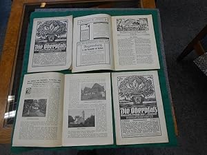Die Oberpfalz. 6. Jhrg. 1912. Unvollständig! 7 von 12 Heften. Monatsschrift für Geschichte, Volks...