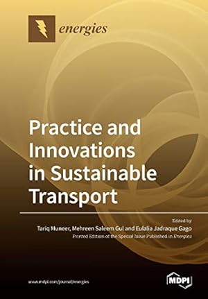 Imagen del vendedor de Practice and Innovations in Sustainable Transport a la venta por WeBuyBooks