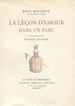 Seller image for La Leon d'Amour dans un Parc. Les Nouvelles Leons d'Amour dans un Parc. for sale by Librairie In-Quarto