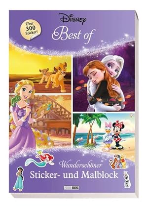Bild des Verkufers fr Disney Best of: Wunderschner Sticker- und Malblock : ber 300 Sticker! zum Verkauf von Smartbuy