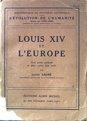 Bild des Verkufers fr Louis XIV et l'europe zum Verkauf von books4less (Versandantiquariat Petra Gros GmbH & Co. KG)