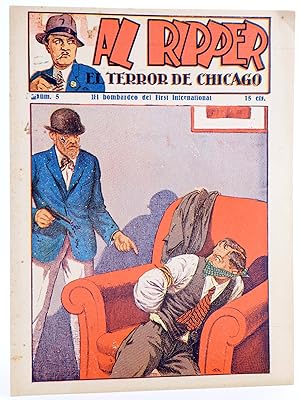 AL RIPPER TERROR DE CHICAGO 5. EL BOMBARDEO DEL FIRST INTERNATIONAL. J. Sanxo, Circa 1920