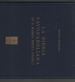 Bild des Verkufers fr La Bibbia Savonaroliana di S Maria Degli Angeli zum Verkauf von Sonnets And Symphonies
