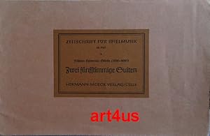 Imagen del vendedor de Zwei fnfstimmige Suiten. Zeitschrift fr Spielmusik ; 43. Heft : Johann Hermann Schein a la venta por art4us - Antiquariat