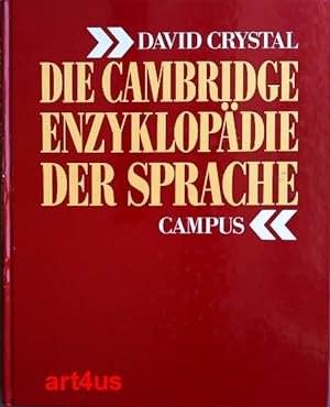 Bild des Verkufers fr Die Cambridge-Enzyklopdie der Sprache. zum Verkauf von art4us - Antiquariat