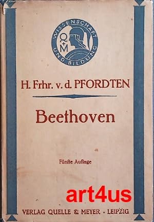 Beethoven. H. Frh. v. d. Pfordten ; Wissenschaft und Bildung