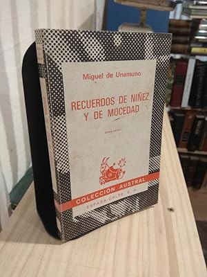 Imagen del vendedor de Recuerdos de niez y de mocedad a la venta por Libros Antuano