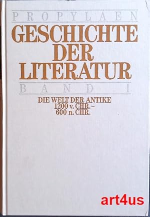 Image du vendeur pour Geschichte der Literatur : Literatur und Gesellschaft der westlichen Welt. ; Propylen : Band 1 - 6 mis en vente par art4us - Antiquariat