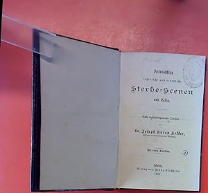 Seller image for Dreiundachtzig lehrreiche und erbauliche Sterbe-Scenen von Laien. for sale by biblion2