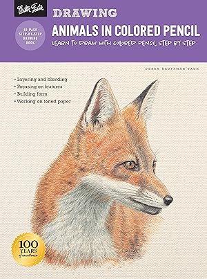 Bild des Verkufers fr Drawing: Animals in Colored Pencil: Learn to Draw Step by Step zum Verkauf von moluna