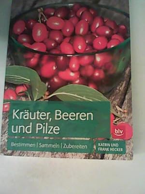 Bild des Verkufers fr Kruter, Beeren und Pilze: Bestimmen Sammeln Zubereiten zum Verkauf von ANTIQUARIAT FRDEBUCH Inh.Michael Simon