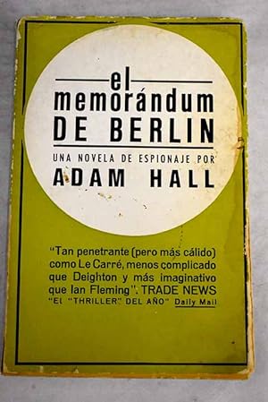 El memorandum de Berlin