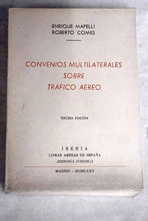 Seller image for Convenios multilaterales sobre trfico areo for sale by Alcan Libros