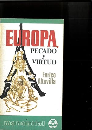 Imagen del vendedor de Europa, pecado y virtud a la venta por Papel y Letras