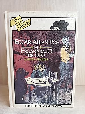 Imagen del vendedor de El escarabajo de oro y otros cuentos. Edgar Allan Poe. Anaya, colección tus libros, primera edición, 1981 a la venta por Bibliomania