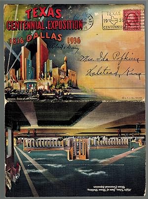 (Ephemera-Postcards) Greetings from Centennial Exposition Dallas 1836-1936
