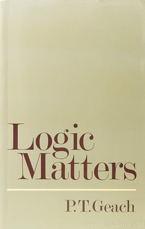 Seller image for Logic matters. for sale by Antiquariaat Isis