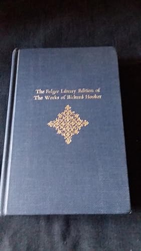 Seller image for The Folger Library Edition of The Works of Richard Hooker, Volume III: Of the Laws of Ecclesiastical Polity: Books VI, VII, VIII (Of the Laws of Ecclesiastical Polity Vol. 3) for sale by Works on Paper