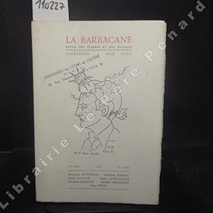 Imagen del vendedor de La Barbacane N 25 / 26 : Pour saluer Franois Augiras (Max PONS) - Les Essartages (Alain GALAN) - Cementiri de Sinera (Salvador ESPRIU) - Journal , fragments (Michel NICOLETTI) - Alain LEMOIGNE - . a la venta por Librairie-Bouquinerie Le Pre Pnard