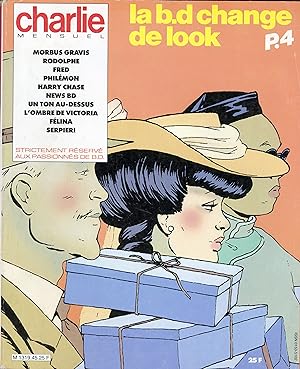 "CHARLIE MENSUEL N°45 (Février 1986)" L'OMBRE DE VICTORIA / Scénario: RODOLPHE / Dessin: GARCIA