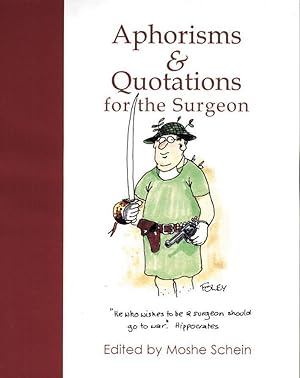 Bild des Verkufers fr Aphorisms & Quotations for the Surgeon zum Verkauf von moluna