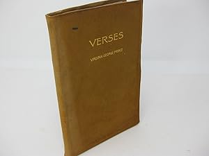 Bild des Verkufers fr VERSES zum Verkauf von Frey Fine Books