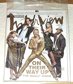 Imagen del vendedor de Interview [Magazine]; August 2006; Ana Matronic, Rufus Wainwright, Jake Shears, Megan Rochell and Daddy Yankee on Cover [Periodical] a la venta por The Librarian's Books