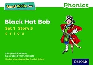 Imagen del vendedor de Read Write Inc. Phonics: Green Set 1 Storybook 5 Black Hat Bob a la venta por WeBuyBooks