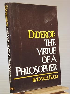 Image du vendeur pour Diderot: The Virtue of a Philosopher mis en vente par Henniker Book Farm and Gifts