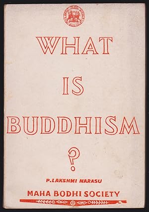 Bild des Verkufers fr What is Buddhism zum Verkauf von JNBookseller