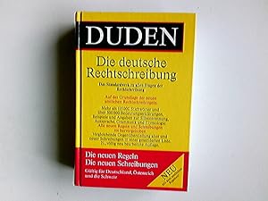 Duden, Rechtschreibung der deutschen Sprache. [red. Bearb.: Werner Scholze-Stubenrecht und Matthi...
