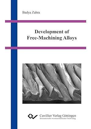 Seller image for Development of Free-Machining Alloys for sale by moluna