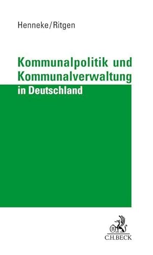 Seller image for Kommunalpolitik und Kommunalverwaltung in Deutschland for sale by moluna