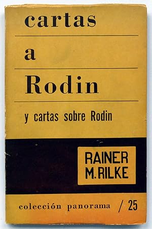 Imagen del vendedor de Cartas a Rodin y cartas sobre Rodin a la venta por Il Tuffatore