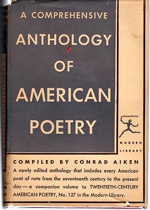 Seller image for A Comprehensive Anthology of American Poetry for sale by Dorley House Books, Inc.