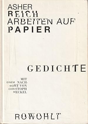 Arbeiten auf Papier. Gedichte.