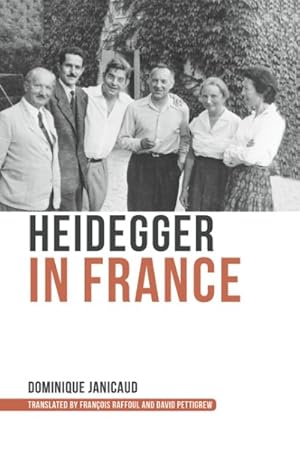 Bild des Verkufers fr Heidegger in France zum Verkauf von GreatBookPricesUK