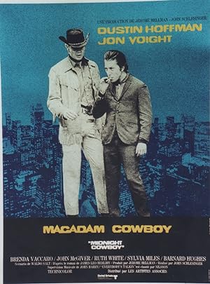 "MACADAM COWBOY (MIDNIGHT COWBOY)" Réalisé par John SCHLESINGER en 1969 avec Dustin HOFFMAN, Jon ...