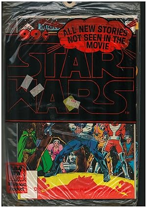 Bild des Verkufers fr Star Wars #7-9 in the Original Factory Sealed Whitman 3-Pack Bag zum Verkauf von Parigi Books, Vintage and Rare