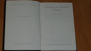 Bild des Verkufers fr Heinrich Heines Werke in einem Band- bearbeitet und gedeutet fr die Gegenwart. zum Verkauf von Versandantiquariat Ingo Lutter
