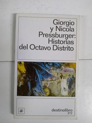 Bild des Verkufers fr Historias del octavo distrito zum Verkauf von Libros Ambig