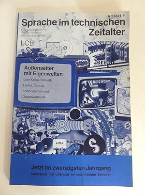 Seller image for Sprache im technischen Zeitalter. Heft 73. Auenseiter mit Eigenwelten for sale by Antiquariat Maralt