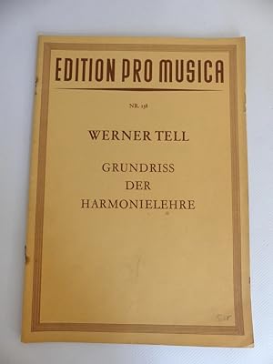 Grundriss der Harmonielehre.