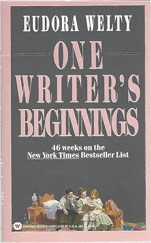 Seller image for ONE WRITER'S BEGINNINGS for sale by Columbia Books, ABAA/ILAB, MWABA