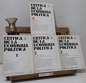 Crítica de la Economía Política (IV Tomos)