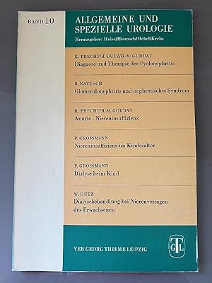 Bild des Verkufers fr Diagnose und Therapie der Pyelonephritis - in: Allgemeine und Spezielle Urologie Band 10. Band 2/4/5/6/9/11 auch vorhanden zum Verkauf von Brita Marx Flming Antik