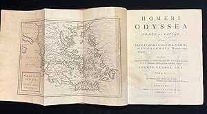 HOMERI ODYSSEA GRAECA AND LATIN Item Batrachomyomachia, Hymni et Epigrammata (2 volumes) (and) HO...